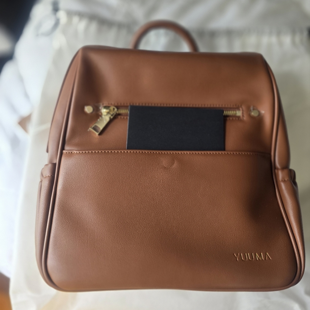 Yuuma Brown Baby Diaper Bag
